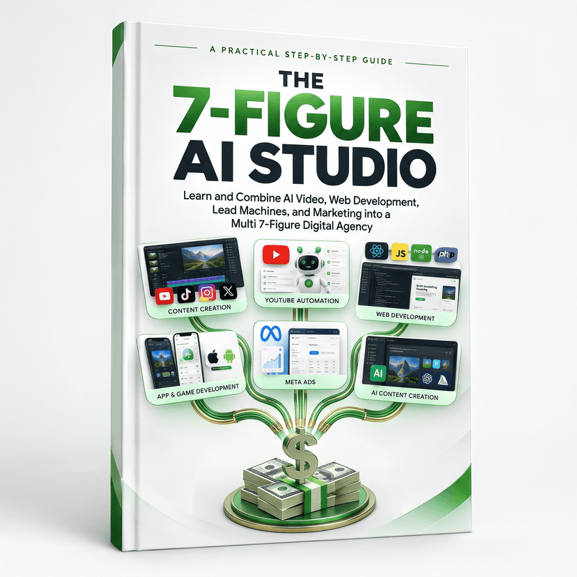 The 7-Figure AI Studio Cover